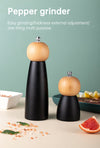 Adjustable Wood Pepper & Salt Grinder – Manual Ceramic Grinding Mill