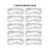 One Step Eyebrow Stamp Shaping Kit – Eyebrow Gel with Stencils & Brush