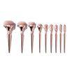 Beginner Makeup Brush Set – 9-Piece Foundation & Beauty Brushes